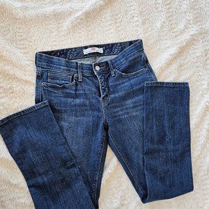 Women's Levi's Jeans Size 4 Perfect Waist 525 Staight Leg EUC